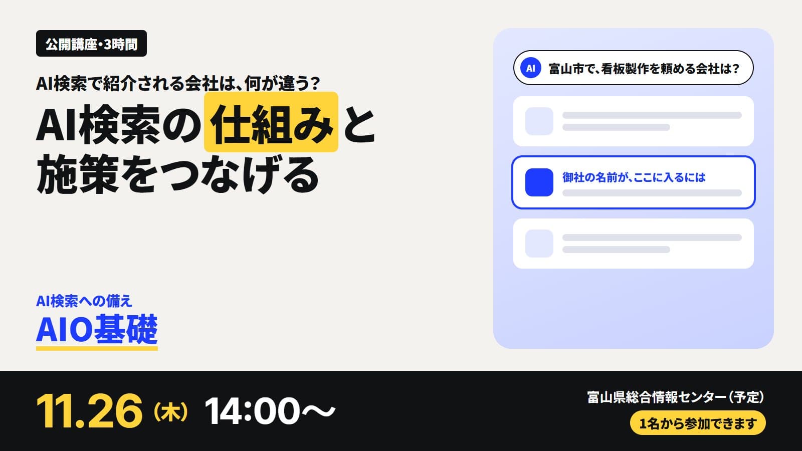 AIO基礎の案内の絵